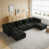 Black -4Seat+2Ottman est en rupture de stock