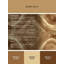 Machine Washable Bergland Ornate Glam Oriental Rug in Brown – Beige Binding-1670156281