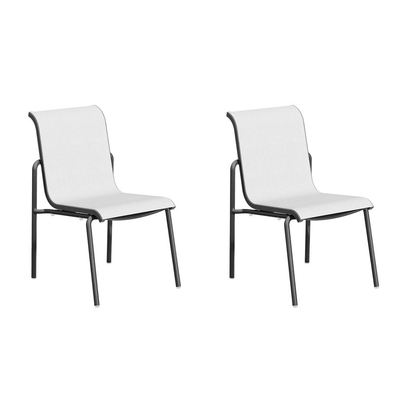 Chaise d'appoint Orso Sling, Carbone