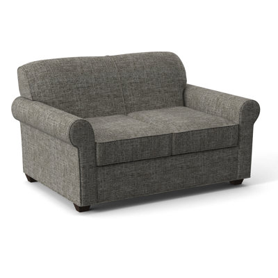 Finn 59" Rolled Arm Sofa Bed Loveseat with Reversible Cushions