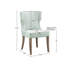 Chaise rembourrée à oreilles-1042721631