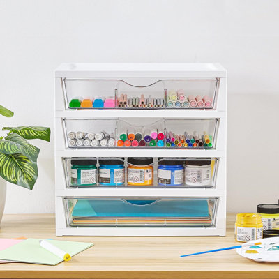 Plastic Desk Organiser