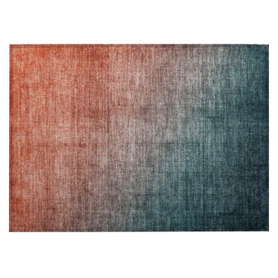 Rectangle Marvaa Area Rug with Non-Slip Backing