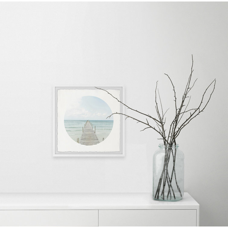 'Path to Sea' - Picture Frame Photograph Print on Paper