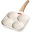 4-Hole Non-Stick Egg Pan, PFOA Free Mini Pancake Pan Egg Cooker