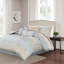 Ensemble d'édredon 7 pièces très grand turquoise-117517658-117517655