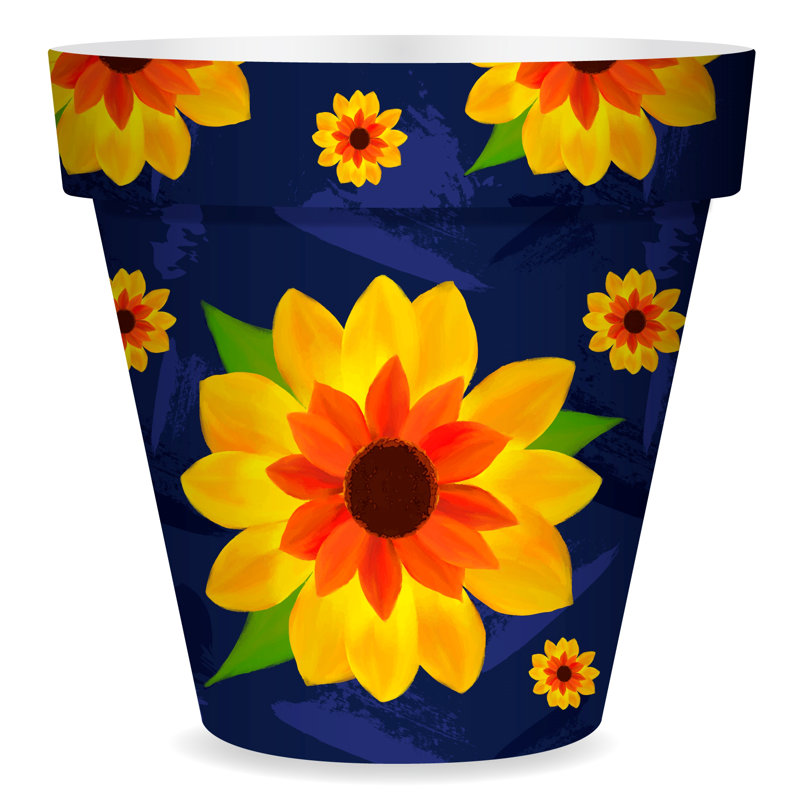 Abderrahman Handmade Pot Planter, 11.02cm H x 30cm W x 11.81cm D