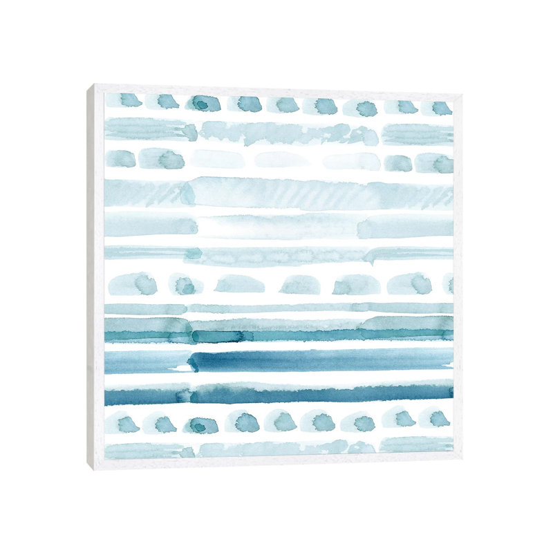 Take Care II by Stephanie Ryan - Painting on Canvas, White Floater Framed, 66.04cm H x 66.04cm W x 3.81cm D