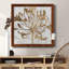 Toile encadrée de qualité supérieure Golden Gilt Bloom II - prête à être accrochée-744120010-744120052