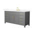 Meuble-lavabo simple autoportant de 66 po avec plateau en quartz Beckett-108352152-108352148-108352144