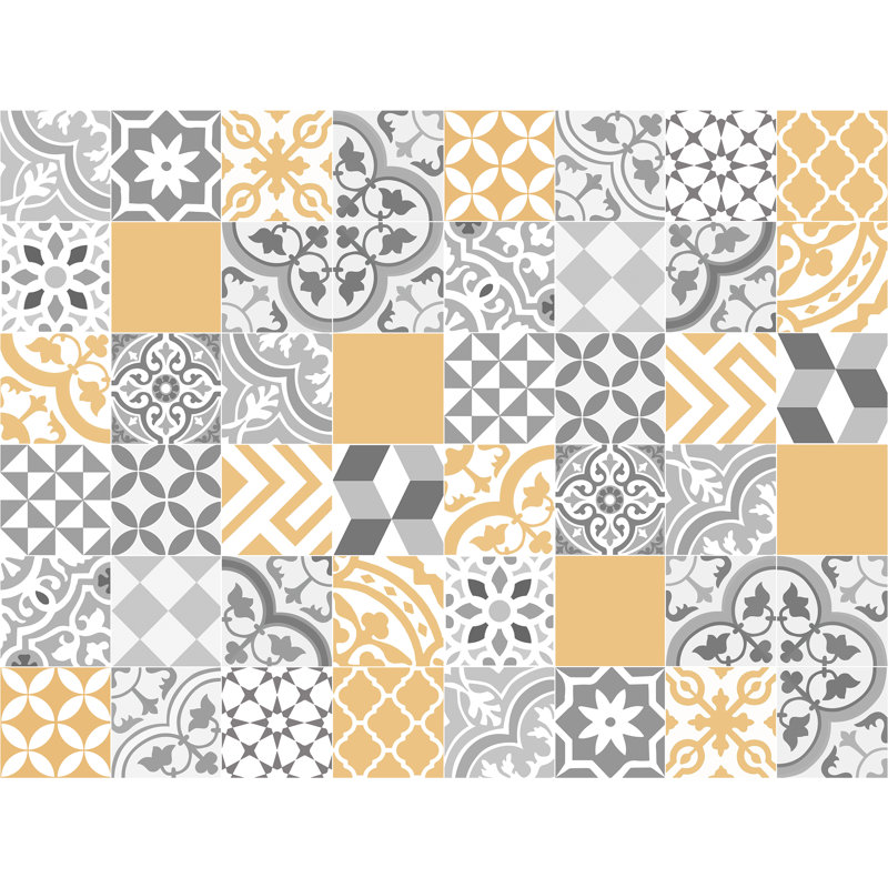 Arrowood Geometric Kitchen Mat, Rectangle 100 x 133cm