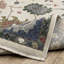 Tapis bleu / ivoire Erlich-177741204