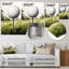 Minimalisme, balle de golf I - impressions sur métal murales de golf-1567424555