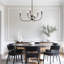 Lustre classique / traditionnel à 6 lumières de style bougie Kaymarie