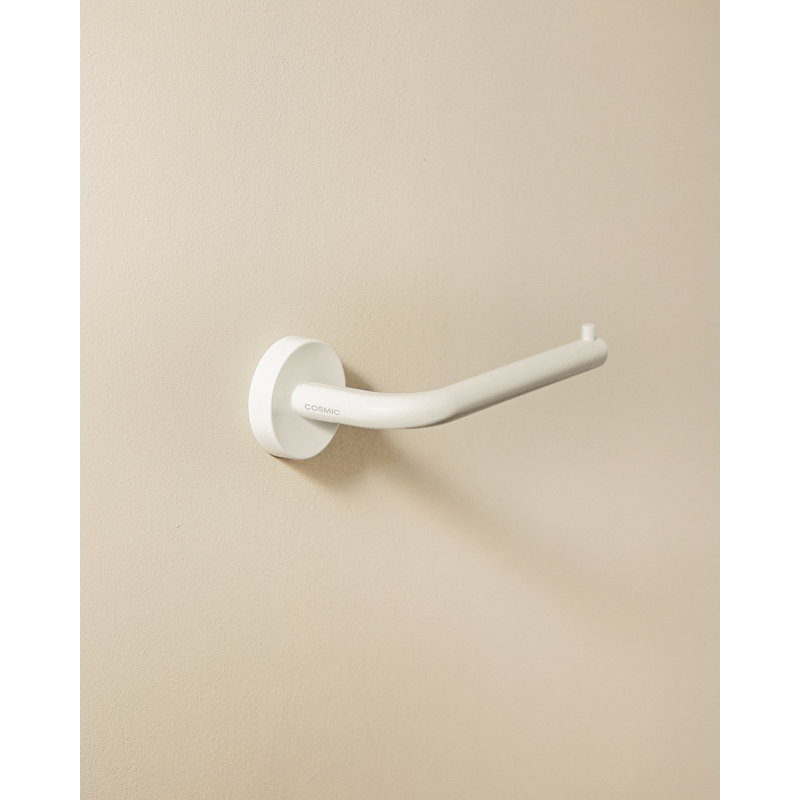 Heaney Wall Mounted Toilet Paper Holder, White