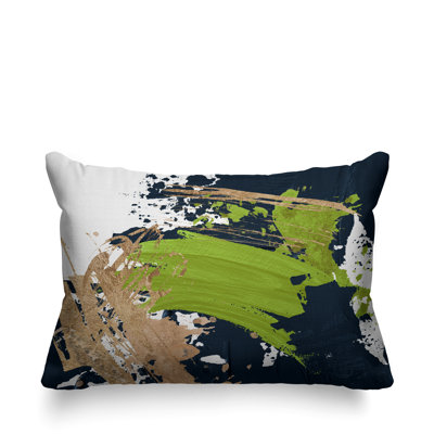 Coussin lombaire abstrait intérieur / extérieur