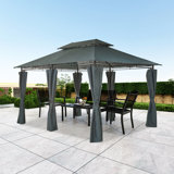Arpi 4m x 3m Metal Patio Gazebo