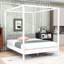 Lit plateforme à baldaquin en bois-608086418-608086421