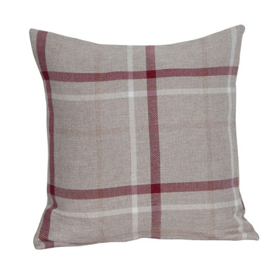 Betria Plaid Square Cushion