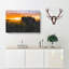 Sunrise over a Meadow - Wrapped Canvas-56646303