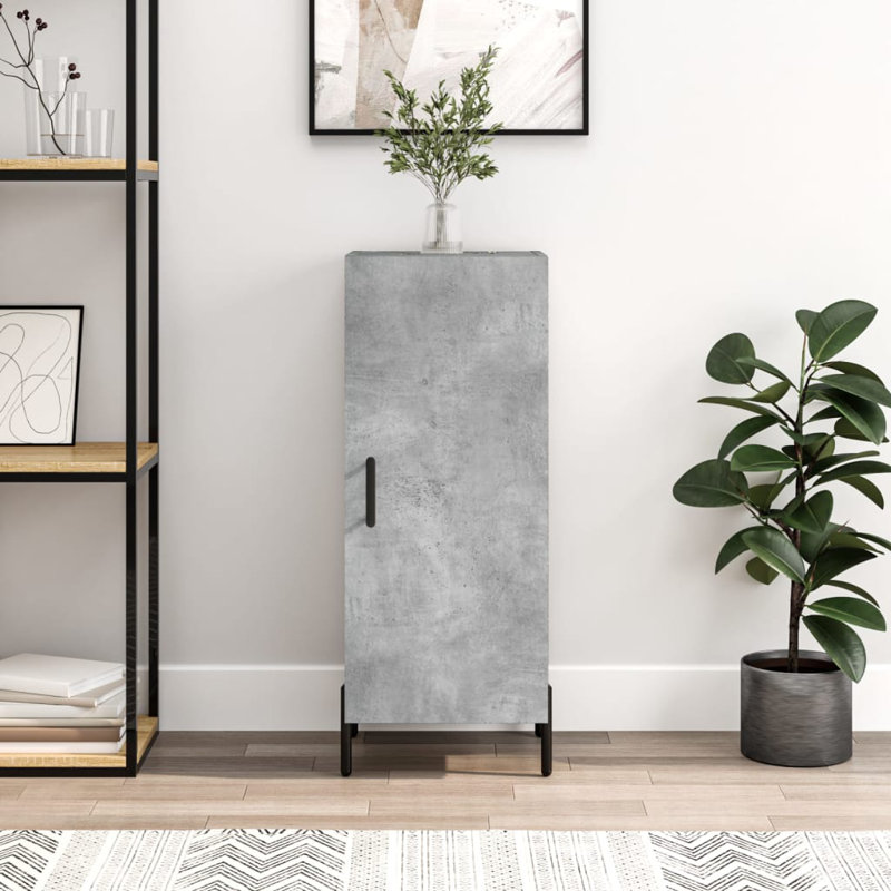 Meeri 34.5cm Sideboard, Concrete Grey
