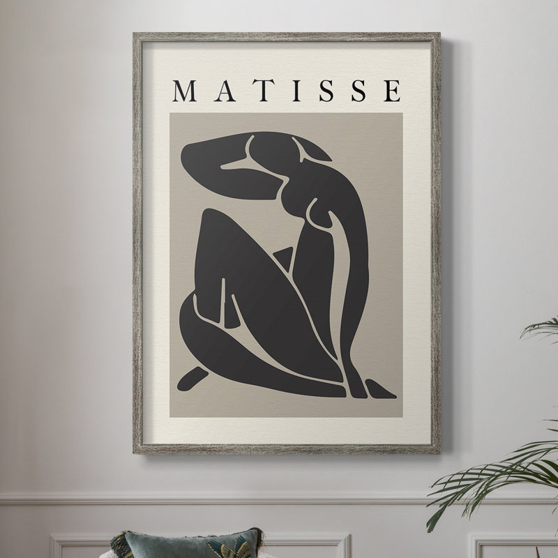 Matisse Ccclxxx, reproduction encadrée, reproduction encadrée, H 11 po x l 9 po