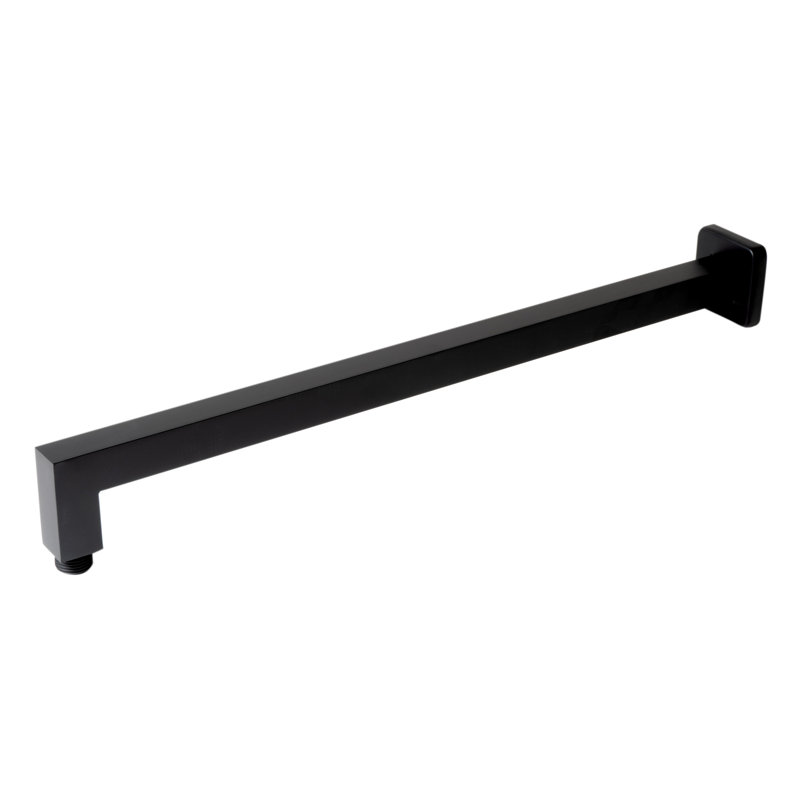 Shower Arm, Black Matte