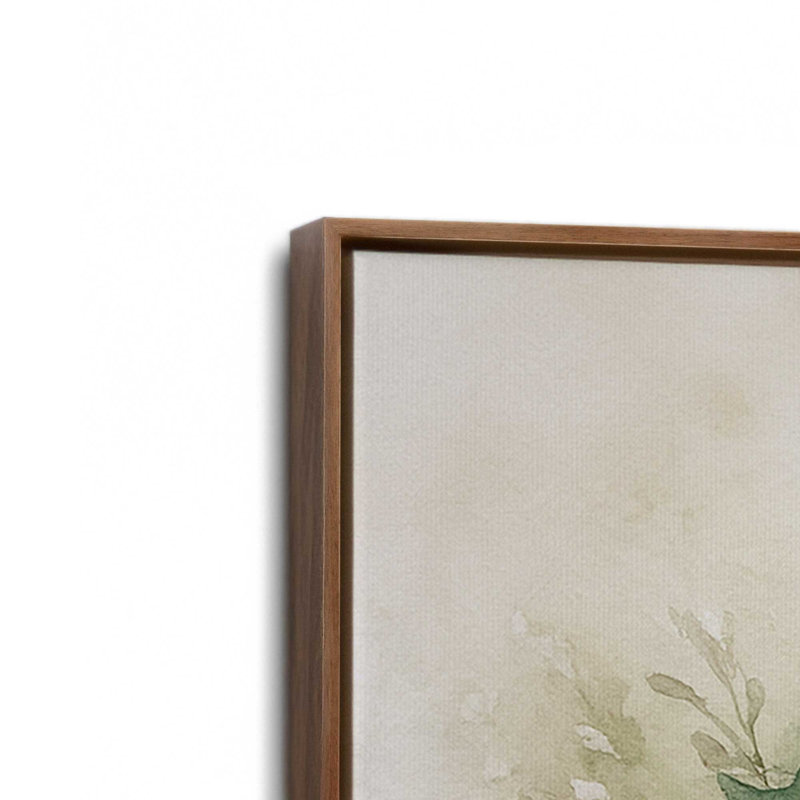 Holly et ivoire, reproduction d'art sur toile, Noyer, H 18,75 po x l 12,75 po