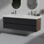 Meuble-lavabo simple mural 24 po avec surface solide avec trop-plein, 24 po, pré-assemblé-303615349-303615351-330642045