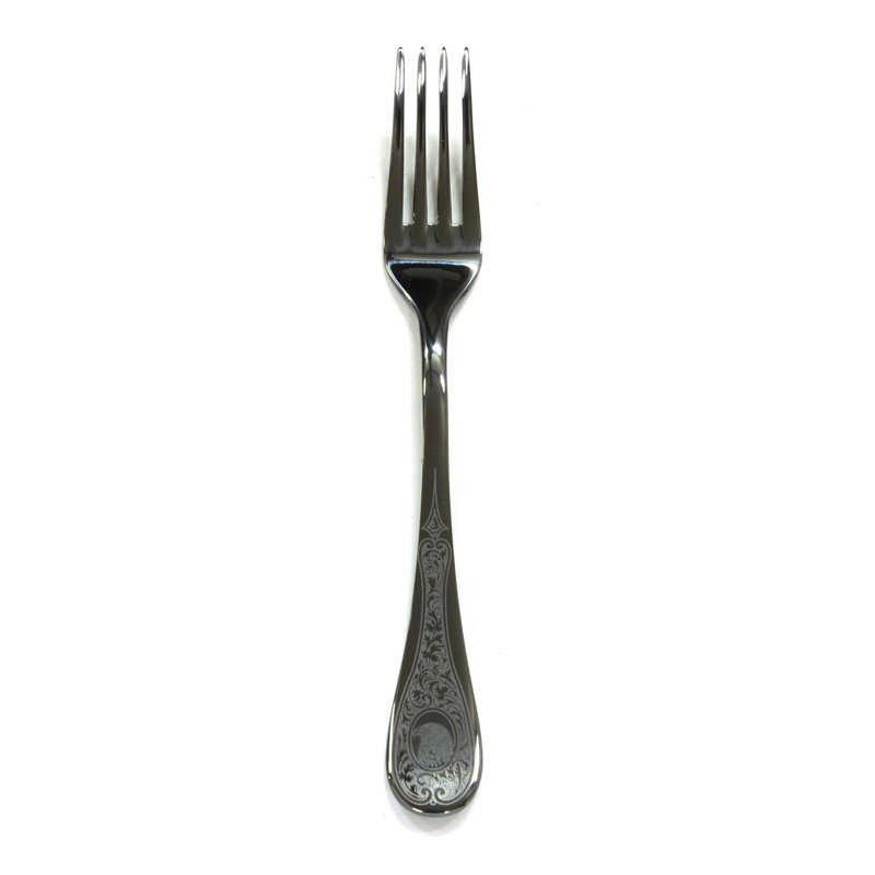 Diana Table Fork - 12 Pieces, Oro-nero