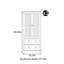 Bibliothèque à double porte-278416924