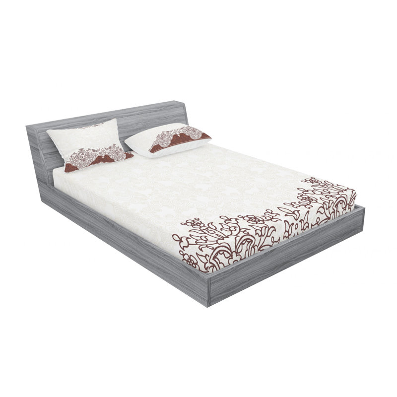 Microfiber Sheet Set, Queen Sheet Set + Fitted Sheet + 2 Pillowcases