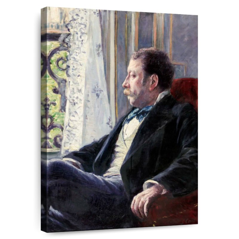 Portrait d'un homme 1880, H 12 po x l 8 po
