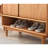 Simple and Spacious Shoe Storage Cabinet