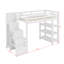 Lit mezzanine avec escalier de rangement-1203676003