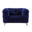 Chaise d'intérieur rembourrée, chaise d'appoint capitonnée