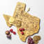 Planche de service et de découpage en forme de destination, Texas