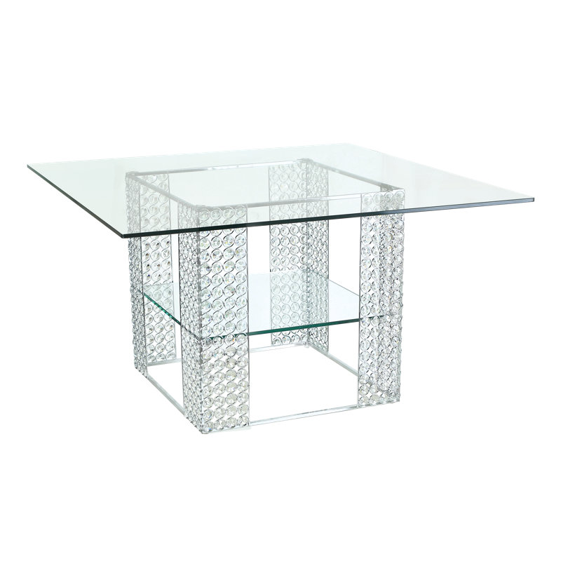 Table basse en cristal