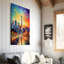 La tour du CN, Toronto, Ontario, Canada V2 - peinture sur toile tendue-88069207