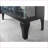 Indoor Electric Fireplace, 24-Inch Modern Three-Sided Glass | Freestanding | Tempered Glass+Sheet Metal-1563096627