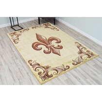 Fleur de Lis Lamontage™ One-of-a-Kind Outdoor Rug