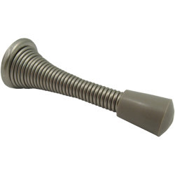 Butée de plinthe en zinc, Nickel satiné