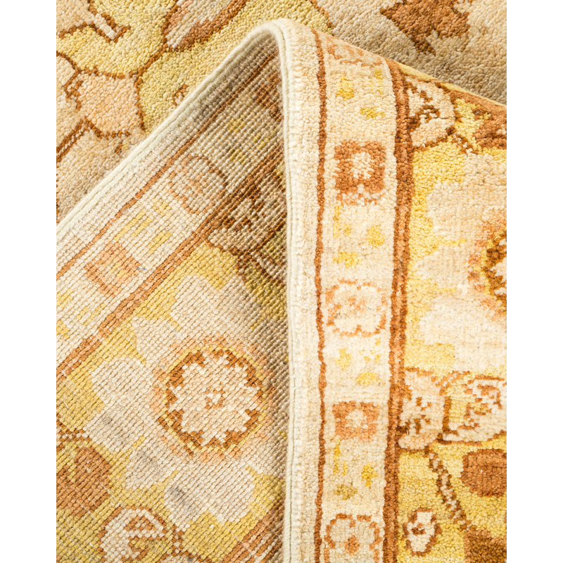 Sarilda One-of-a-Kind 6' 2" X 9' 2" Hand Knotted Area Rug
