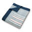 Voyage Stripe Patchwork Print Throw