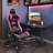 Ebern Designs Adjustable Reclining Ergonomic Swiveling PC & Racing Game Chair with Footrest-426508212