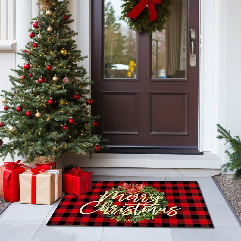 Tapis d'entrée de Noël, C