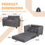 Fauteuil convertible 2-en-1 51 po-918026908