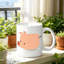 1pc Cute Piggy Ceramic Coffee Mug Playful Animal Design with Heart Accent, Perfect Gift for Family, Friends, Birthdays, Anniversaries.