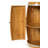 Alcide Solid Wood Floor Wine Bottle Rack in Brown