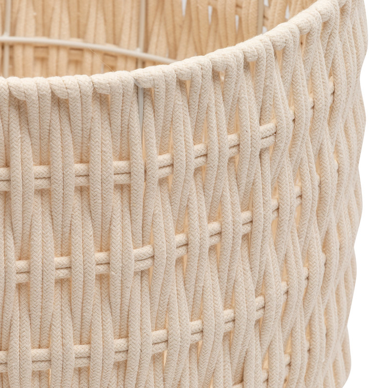 Ensemble de 3 paniers en tissu
